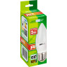Лампа светодиодная JAZZWAY PLED- ECO-C37 5W E27 4000K 2855329A