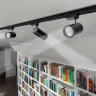 Светильник светодиодный на шинопровод JAZZWAY PTR 0715 15w 3000K 24гр. BL чёрный IP40 5018525